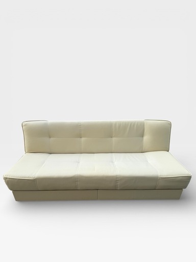 ?美品? ?️ ソファベッド（ホワイト）収納付き
