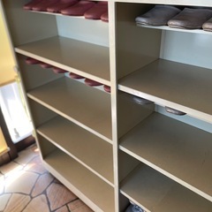 【良品】スチール下駄箱の画像