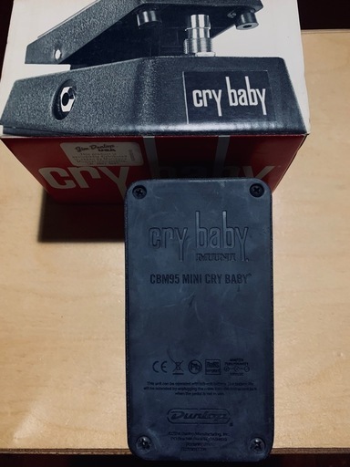 Jim Dunlop Cry Baby Mini Wah CBM95 ギターエフェクター ジムダンロップ クライベイビー ワウ