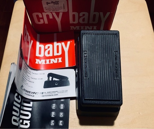 Jim Dunlop Cry Baby Mini Wah CBM95 ギターエフェクター ジムダンロップ クライベイビー ワウ