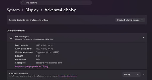 Alienware Area-51m R1 RTX2080 / i7-9700K / 32GB / デスクトップCPU搭載 / 144