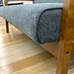 【トレファク ラパーク岸和田店】2人掛け厚手ファブリックソファー　入荷しました。の画像