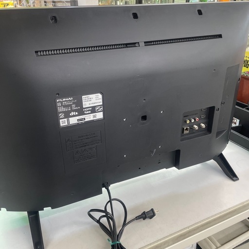 ☆ドリーム荒牧店☆ジモティー割引有☆【クリーニング済み】フナイ/32インチ液晶TV/FL-32H2040/2021年製/中古品