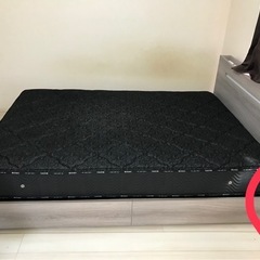 Granz　フレーム＆マットレスセットですの画像