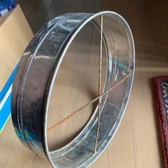 ジャンク品扱い　家庭菜園や庭づくりに　ふるいの画像