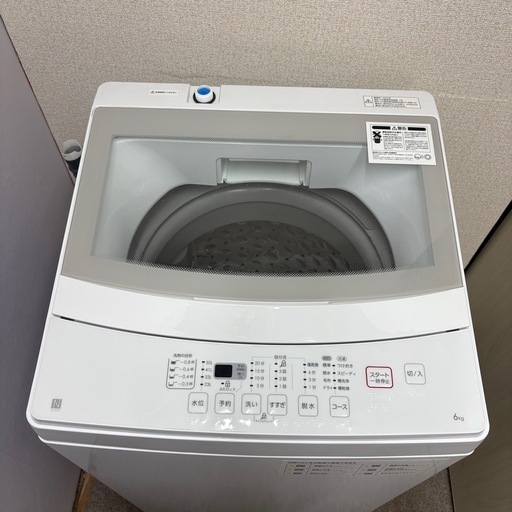 ⭐️NITORI⭐️全自動洗濯機 2022年 6.0Kg❗️大阪市近郊配送無料