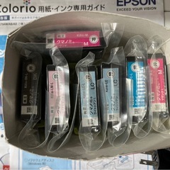 エプソンプリンター EP879AW純正インクもの画像