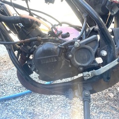 締め切りました YAMAHAヤマハRZ50RA02J型不動部品取り の画像