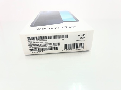 新品　Galaxy A25 5G ブラック　SIMフリー