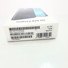 新品　Galaxy A25 5G ブラック　SIMフリーの画像