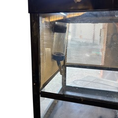 小動物ケージ 回し車付き　ハムスター ハリネズミ 飼育ケースの画像