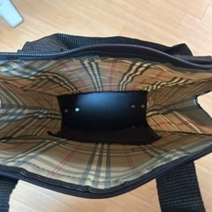 【未使用品‼️】バーバリー柄　キャリーカート　買い物　　キャスター折りたたみショッピングカートの画像