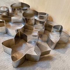 ⭐️美品⭐️ パンケーキリング【H3cm】ホットケーキや目玉焼きも可愛く ステンレス製の画像