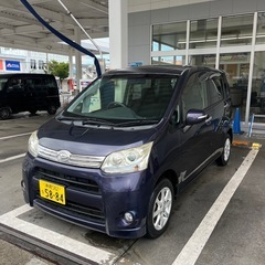 ２４年　ムーブカスタムＸ本日車検上がり　走行９万キロ台テレビ　カーナビ   DVDの画像