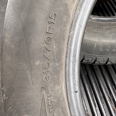 215 70 15   履き潰しにの画像