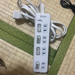 電源タップ2点セット（中古・動作良好）の画像