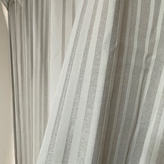 遮光2級・遮熱カーテン＆遮熱・ミラーレース 4枚セット
の画像