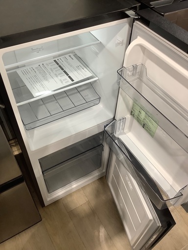 2ドア冷蔵庫TWINBIRD HR-G912 121L 2024年製入荷致しました 