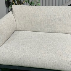 💥激安💥❗️配送•設置🉑❗️♻️処分撤去♻️定価12万円　IKEA  ÄPPLARYD エップラリード 2人掛けソファ, レイデ ライトグレーの画像