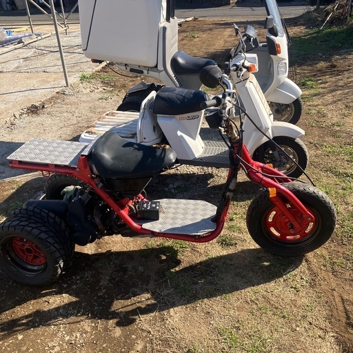 4台まとめて売り　ホンダジャイロキャノピー　改造キャノピー　おまけジャイロUP　2台エンジンかかります。ジャイロ黒改造車エンジンかかります