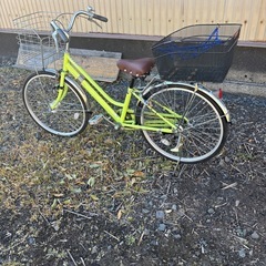 24インチシングル自転車の画像