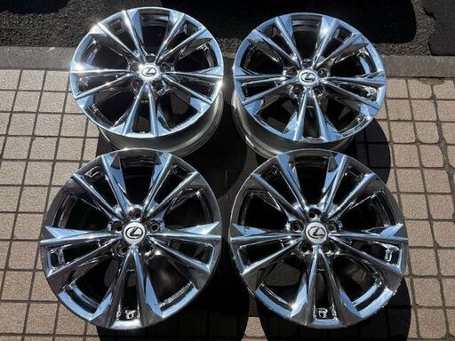 スパッタリング塗装！レクサス ES Fスポーツ純正 19インチ トヨタ車 流用など