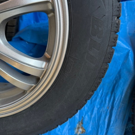 成約㊗️155/65R14★スタッドレス★ブリザック★アルミホイール4本
