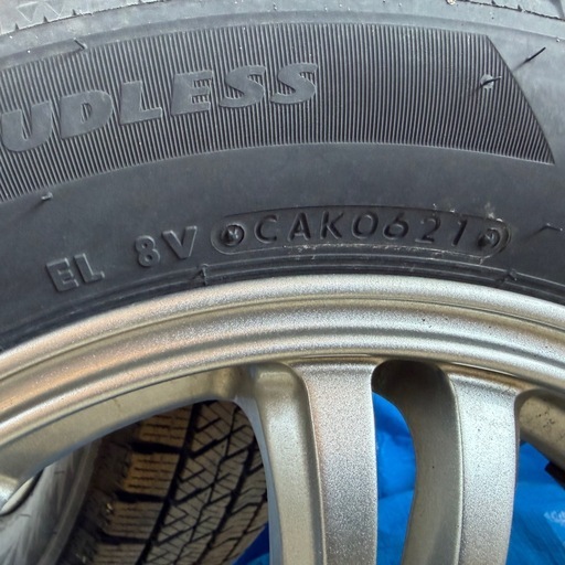 成約㊗️155/65R14★スタッドレス★ブリザック★アルミホイール4本
