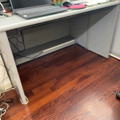 【良品】受付L字カウンター机の画像