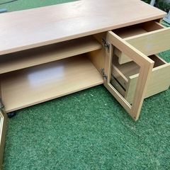 テレビ台　幅90cm 奥行40cm  高さ41cm キャスター付きの画像