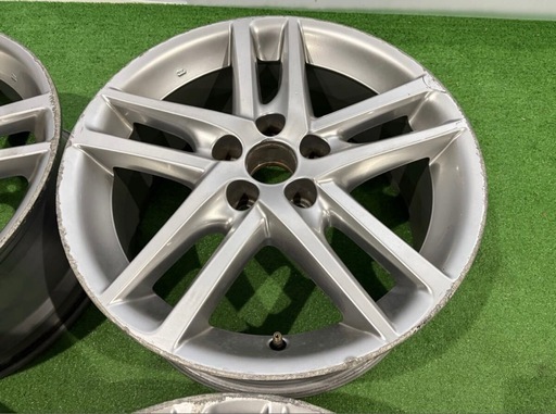 【受付終了】トヨタ クラウン 純正18インチ 8J+45 PCD114.3 4本 アルミホイール
