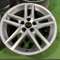 【受付終了】トヨタ クラウン 純正18インチ 8J+45 PCD114.3 4本 アルミホイールの画像