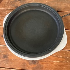 【一人焼肉に♪】efeel ミニホットプレート　動作確認OK！　アイリスオーヤマの画像