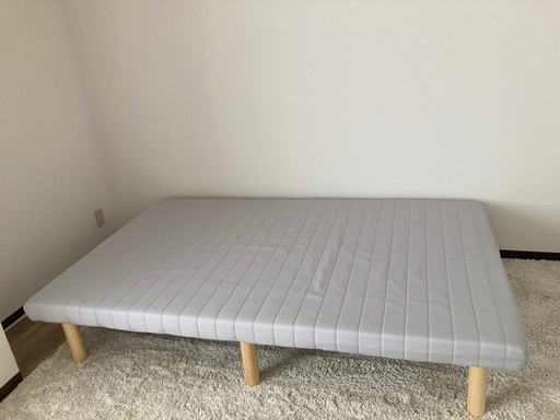 【未使用品】セミダブルベッド