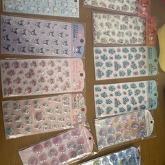 カプセルポップシール　タイルシール　ウォーターシール　ぷくっとシールの画像