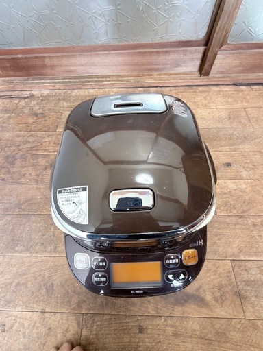 （新品未使用）ZOJIRUSHI 象印マホービン 圧力IHなべ 煮込み自慢 EL-MA30 ブラウン 電気圧力鍋 1.5L キッチン家電/調理器具/調理家電
