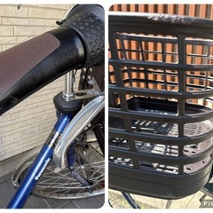 Panasonic 電動アシスト自転車 26インチ 16Ah 2023年モデル 内装3段 バッテリー良好 の画像