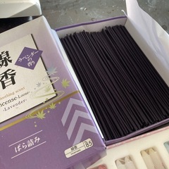 未使用花ろうそくとお線香など4点まとめての画像