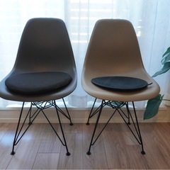 LOWYA ダイニングチェア 2脚セットの画像