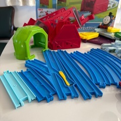 【美品】プラレール GOGO トーマス わたってバッターン ! ダイナミックブリッジの画像