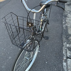 24インチママチャリ自転車の画像