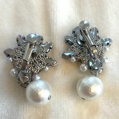 【美品】イヤリング　結婚式/披露宴の画像