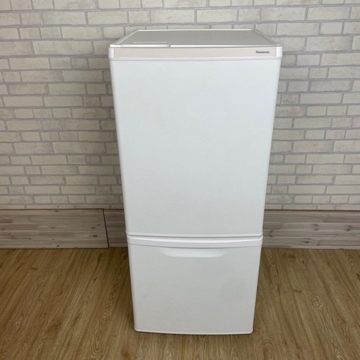Panasonic 2ドア冷凍冷蔵庫 NR-B14HW-W 138L 2022年製