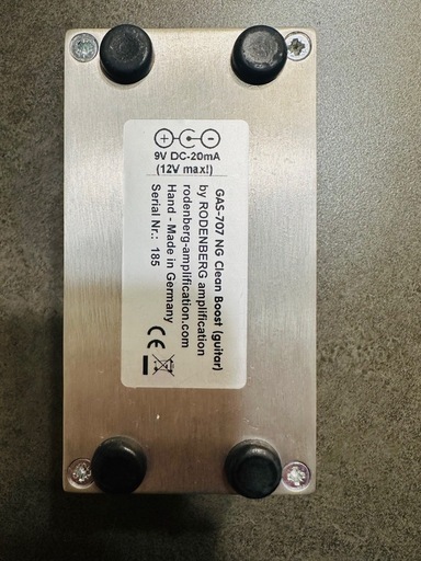 RODENBERG GAS-707 NG Clean Boost rainbow 限定ver.  MADE IN GERMANY 