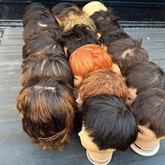 カット練習用　ウィッグ　20体の画像