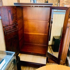 北海道民芸家具🌸ワードローブ【グッディーズ】の画像