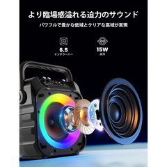 カラオケセット (マイク2本付き)の画像