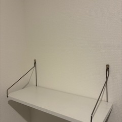 ☆賃貸OK☆ワイヤーシェルフ20cmの画像