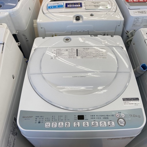 【ご来店いただける方限定】SHARP 全自動洗濯機【トレファク摂津店】