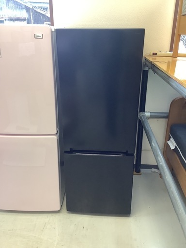 【2023年製/新品の半額以下！】安心の3ヶ月保証付！ヤマダセレクト 156L 冷蔵庫 ブラック YRZ-F15J